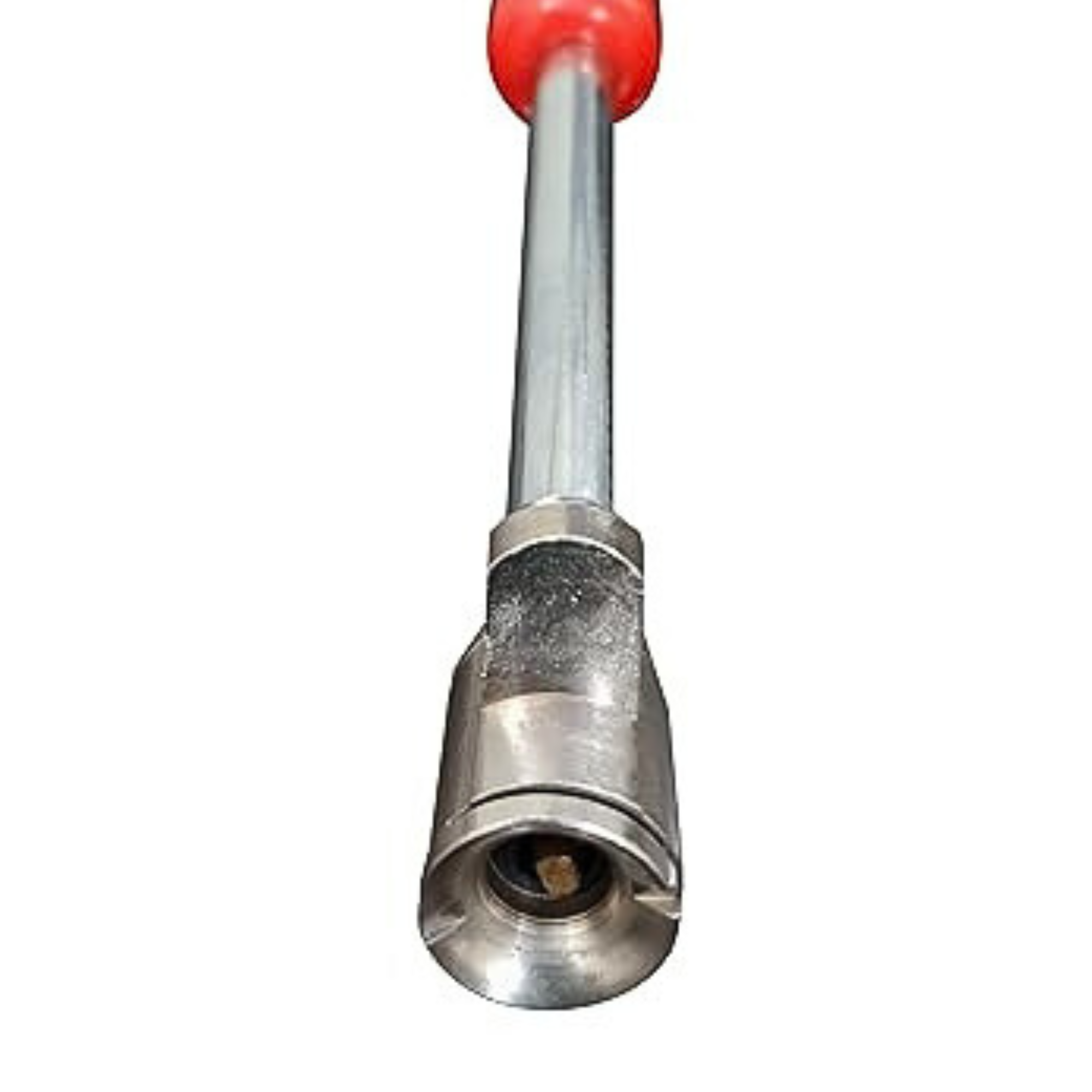 Heavy Duty Premium Tire Pressure Rod Gauge 0-200 PSI with Red Protective Cover