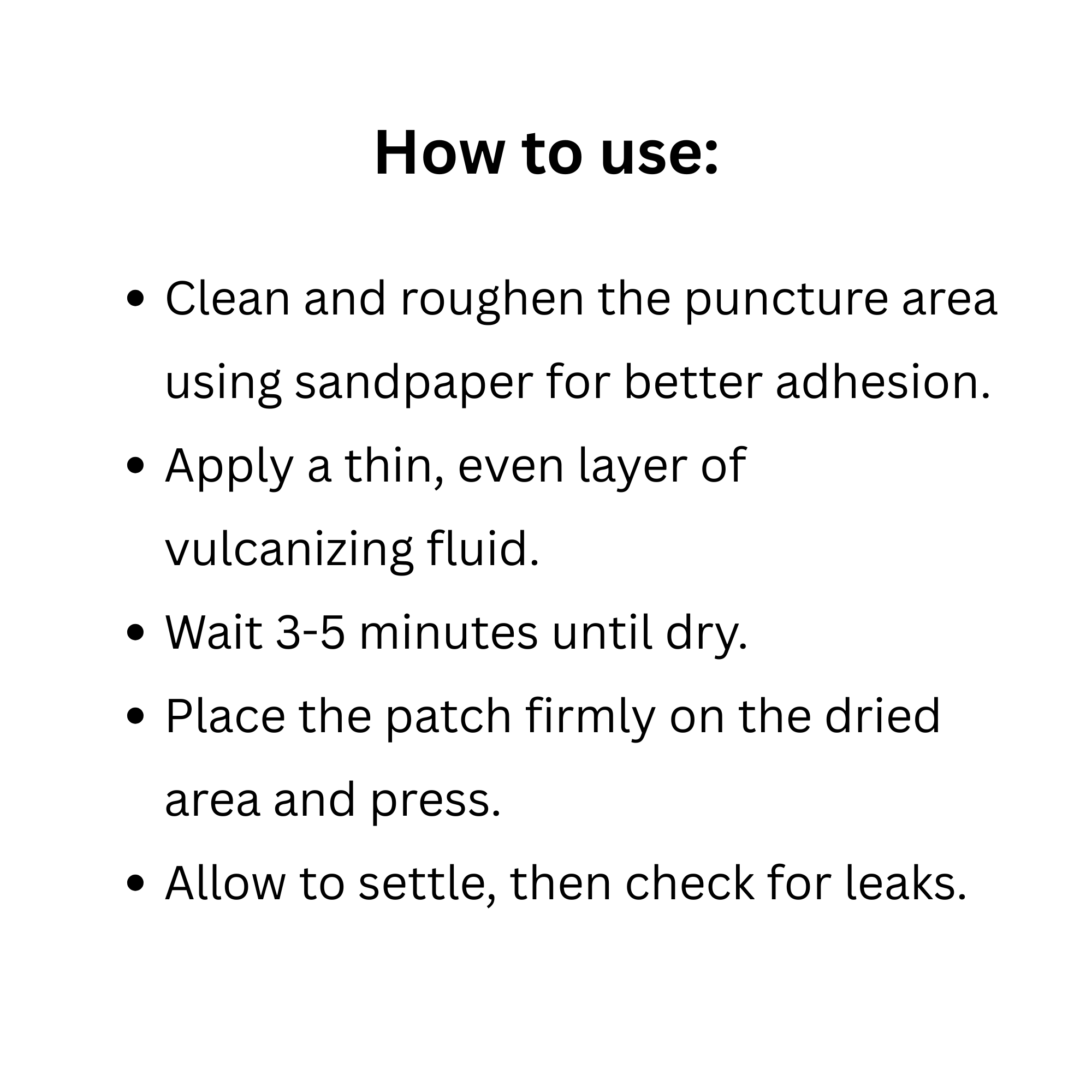 Chemical Vulcanizing Fluid 75ML – Pack of 10